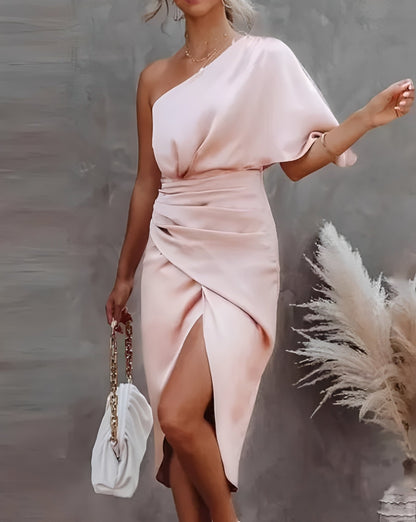 Alexia - Elegant Asymmetrical Cocktail Dress for Women