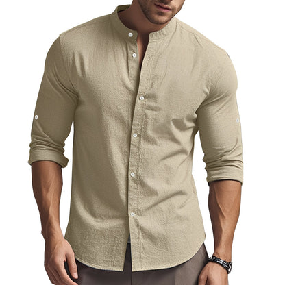 Timothy - Long Sleeve Slim Fit Shirt for Men