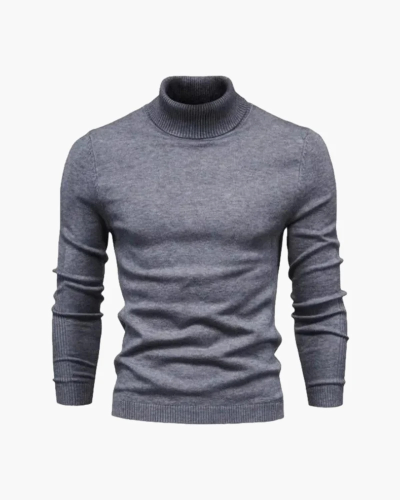 Bernese Peak Wool Turtleneck