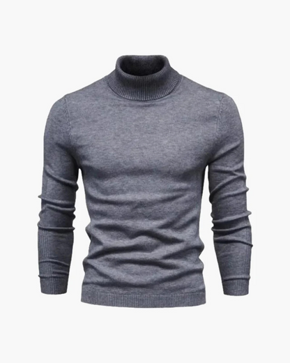 Bernese Peak Wool Turtleneck