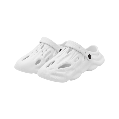 Lightweight Men's EVA Garden Clogs - Anti-Slip Outdoor Beach Sandals with Hollow Design