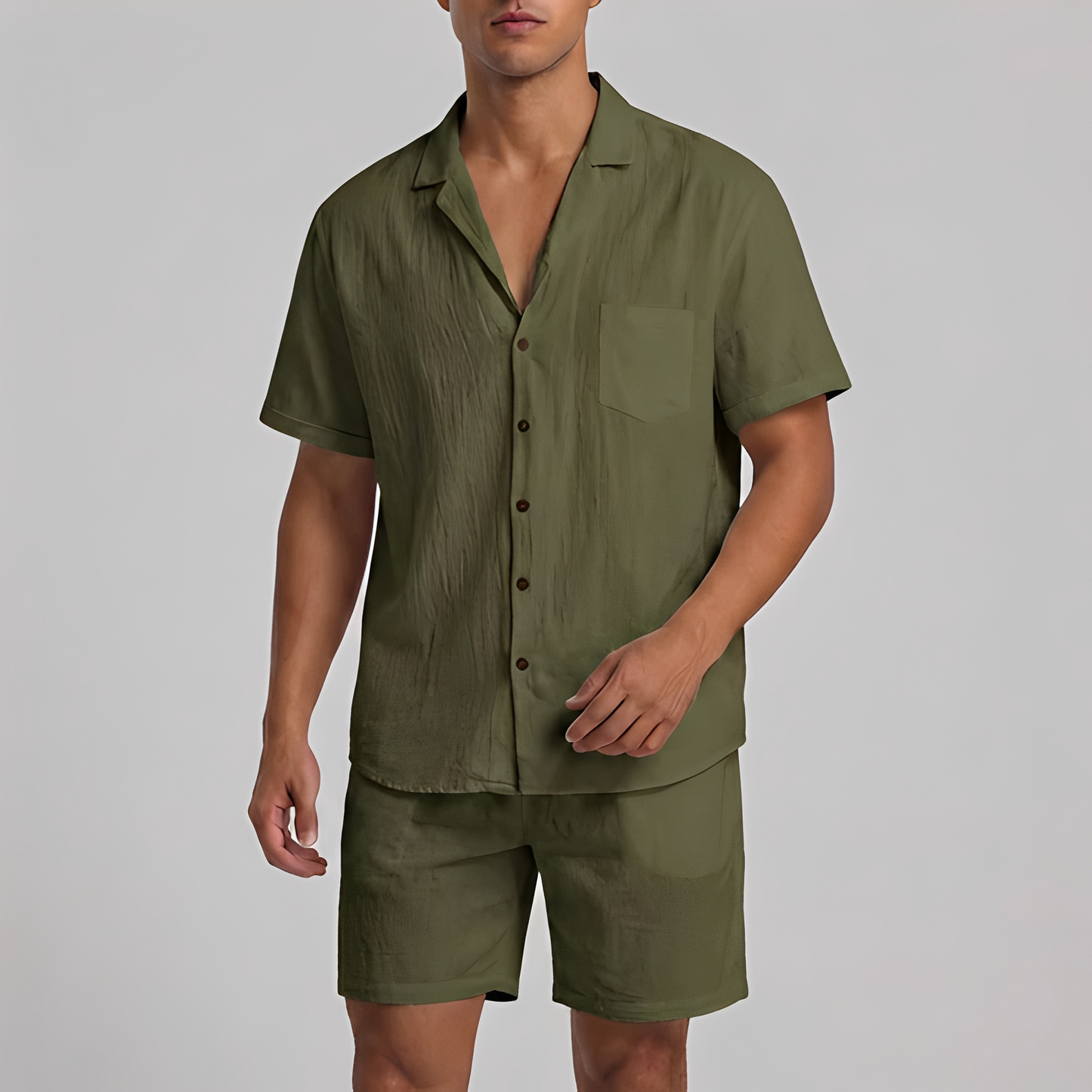 Nalley - Men's Casual Two-Piece Set