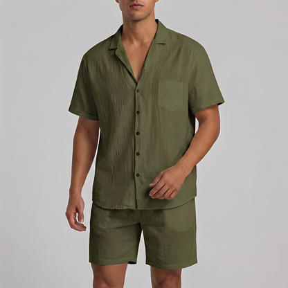 Nalley - Men's Casual Two-Piece Set