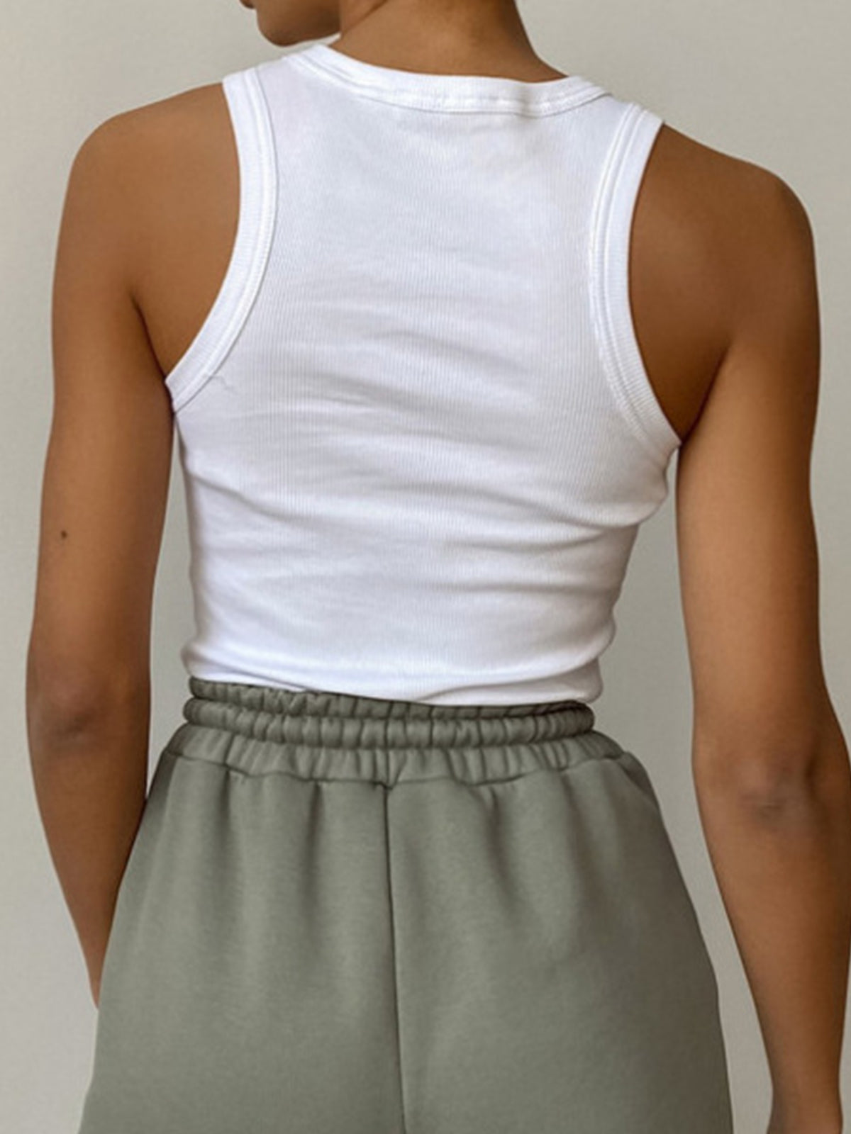 Jennifer | Ribbed Knit Tank Top