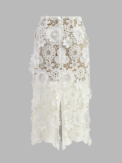 Addilynn | Skirt Set Chic Lace