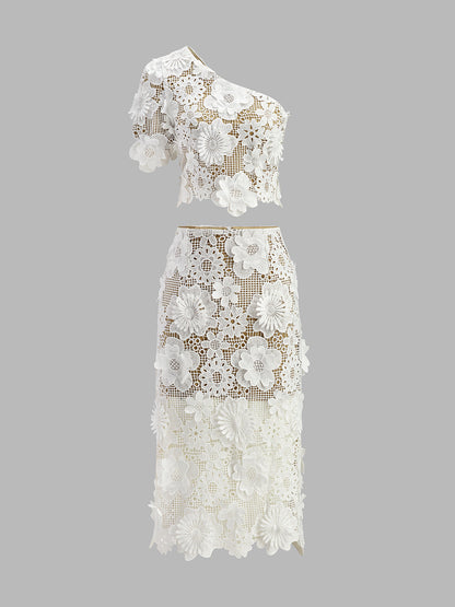 Addilynn | Skirt Set Chic Lace