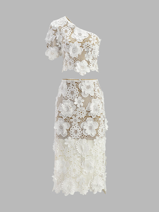 Addilynn | Skirt Set Chic Lace