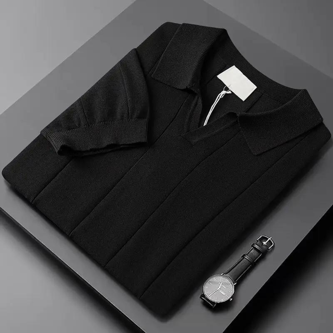 Men's Classic Cotton Polo Shirt - Lightweight and Comfortable Casual Wear