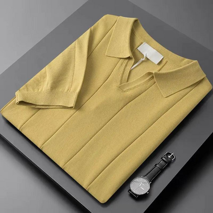 Men's Classic Cotton Polo Shirt - Lightweight and Comfortable Casual Wear