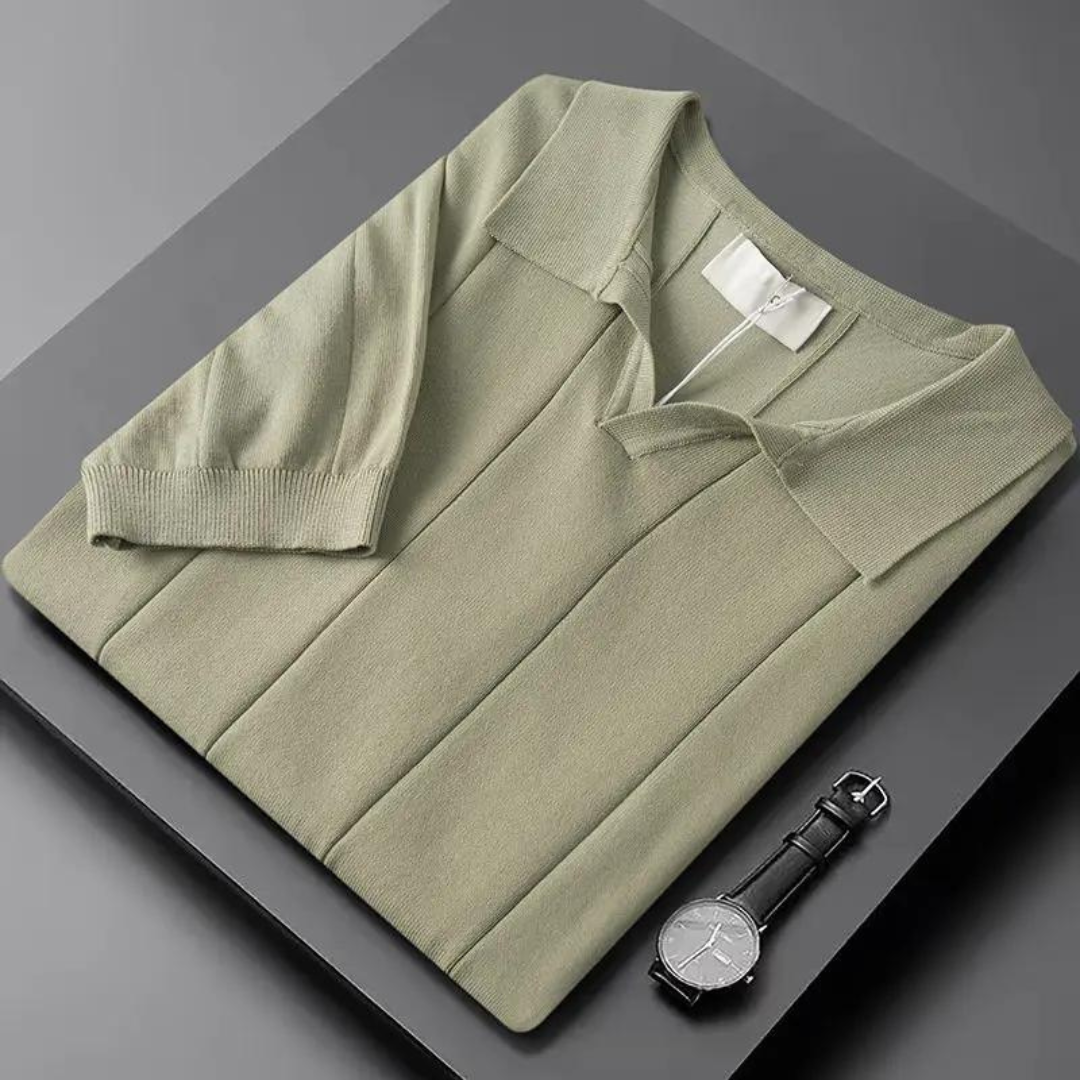 Men's Classic Cotton Polo Shirt - Lightweight and Comfortable Casual Wear