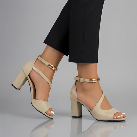 Mycah - Modern Heeled Sandals for Women