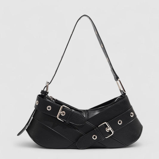 Angelika | Shoulder Bag with Buckle Details