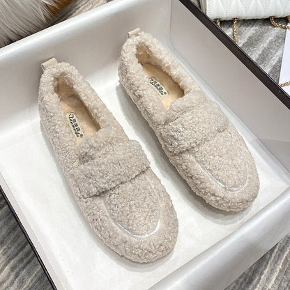 Elara | Delightfully Soft Sherpa Loafers