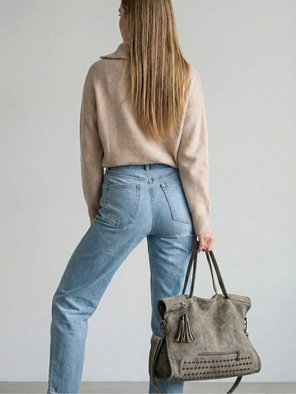 Spacious Work Tote Bag | Stylish and Functional Design