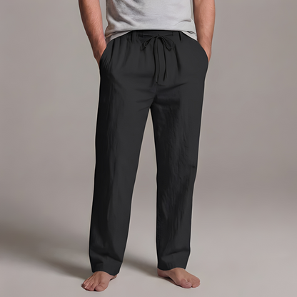 Arman - Men's Relaxed Fit Trousers with Drawstring