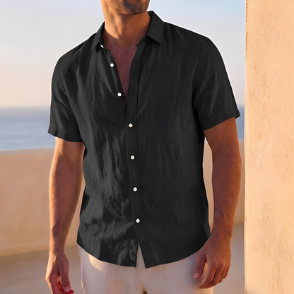 Jassen - Loose Button-Up Shirt for Men