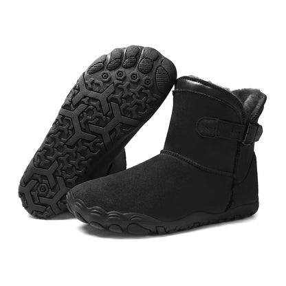Women's Ergonomic Barefoot Shoes with Cozy Fur Lining for Ultimate Comfort