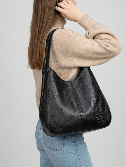 Stylish Black Women's Work Bag - Versatile and Professional Tote