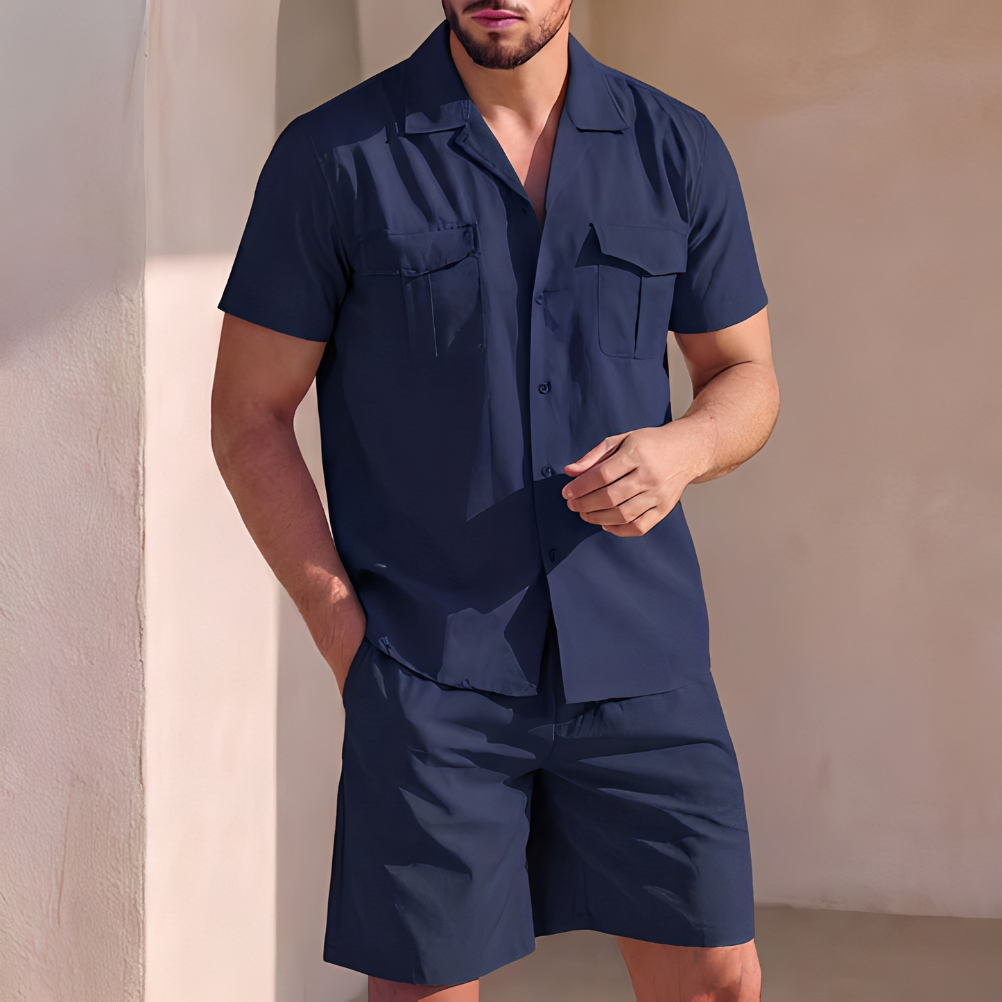 Casual Summer Set for Men - Light and Comfortable Fashion