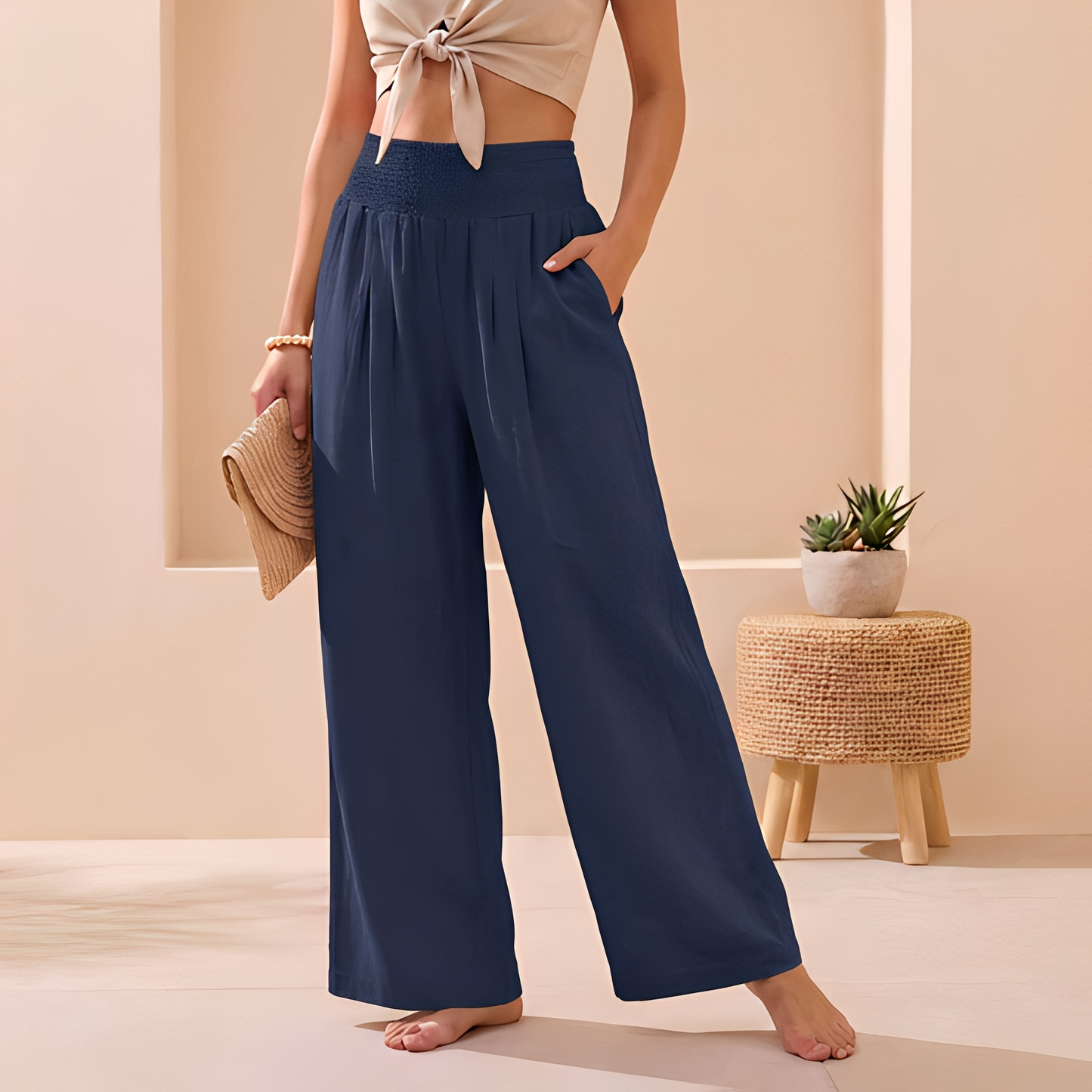 Alexandra - Wide and Flowing Trousers for Women