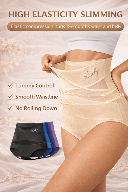 Seamless High-Waist Tummy Control Shaping Underwear for Women