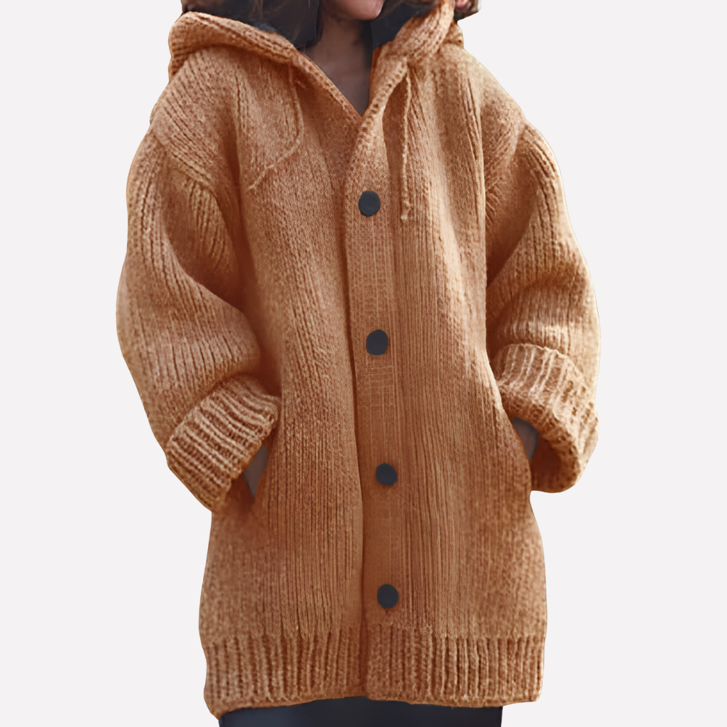 Long Cut Hooded Cardigan for Women - Stylish and Comfortable Outerwear