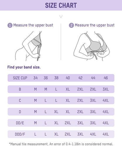 Wireless Full Coverage Bra for Women – Seamless Comfort Bra full Support