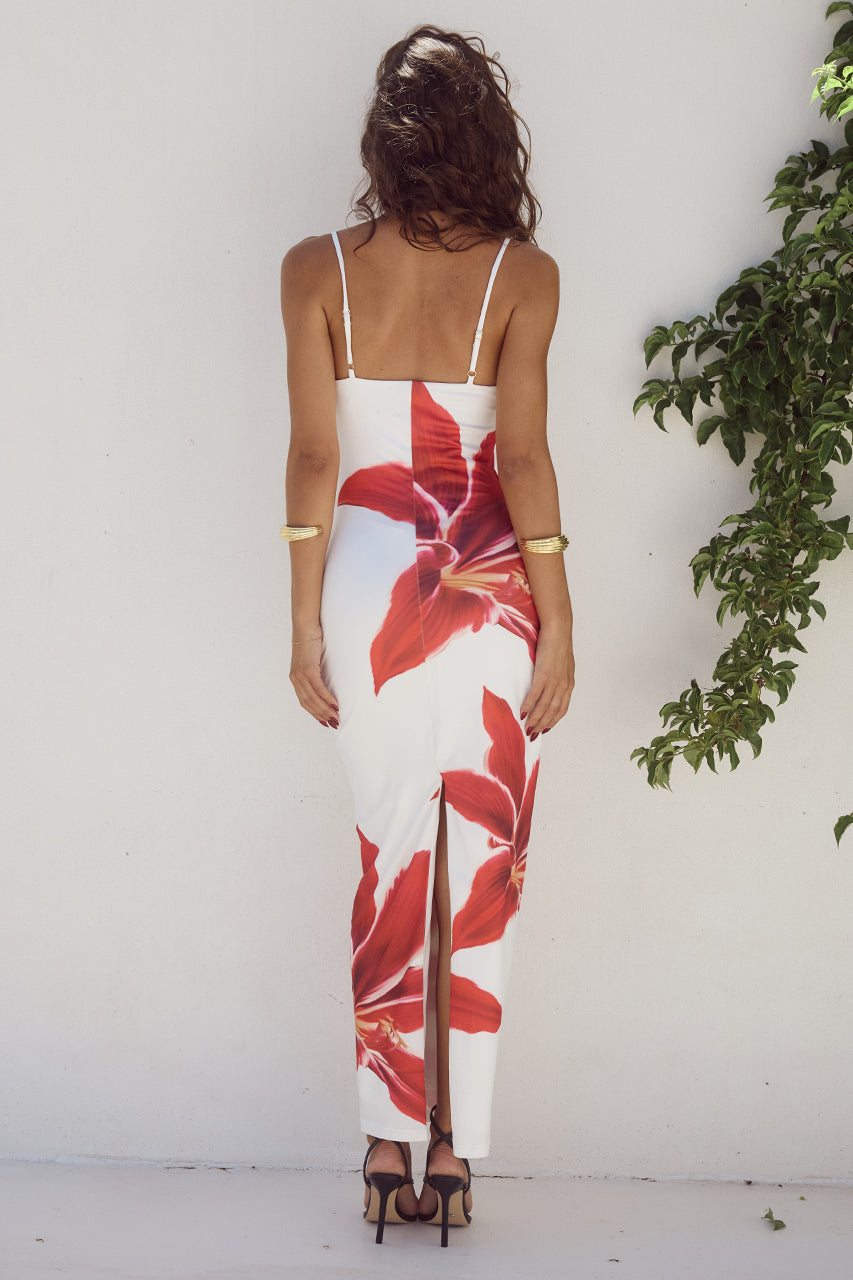 Mckayla | Maxi Dress with Floral Print
