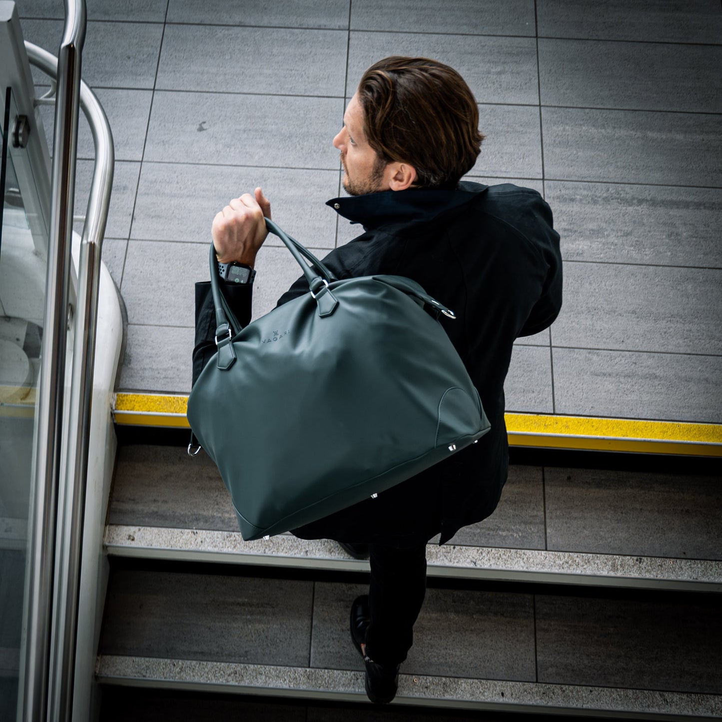 Racing Green Weekend Travel Bag - Stylish and Durable