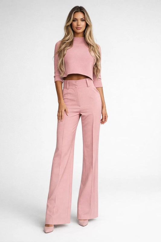 Ladies' 2 Piece Set | Elegant & Comfortable | Wide Legs | All Season