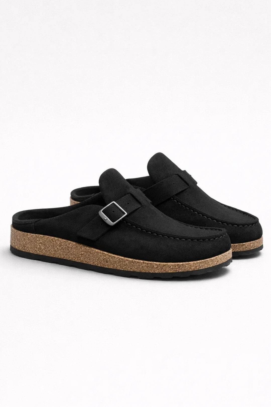 Slip-ons for Women - Buckle and Open Heel | Casual