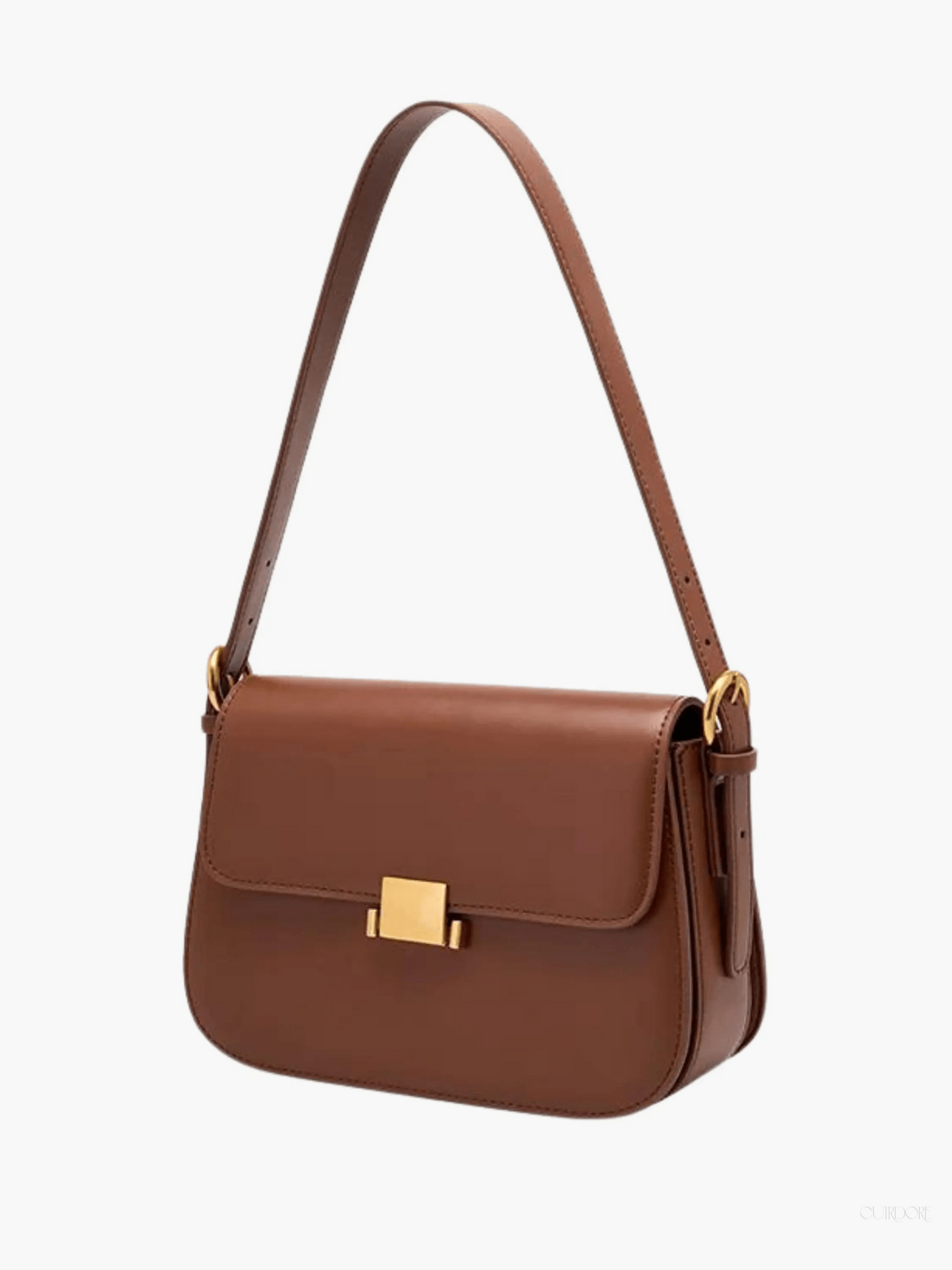 Chic Minimalist Flap Crossbody Shoulder Bag – Structured Design for Everyday Use