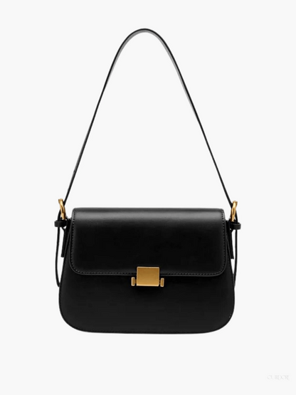 Chic Minimalist Flap Crossbody Shoulder Bag – Structured Design for Everyday Use