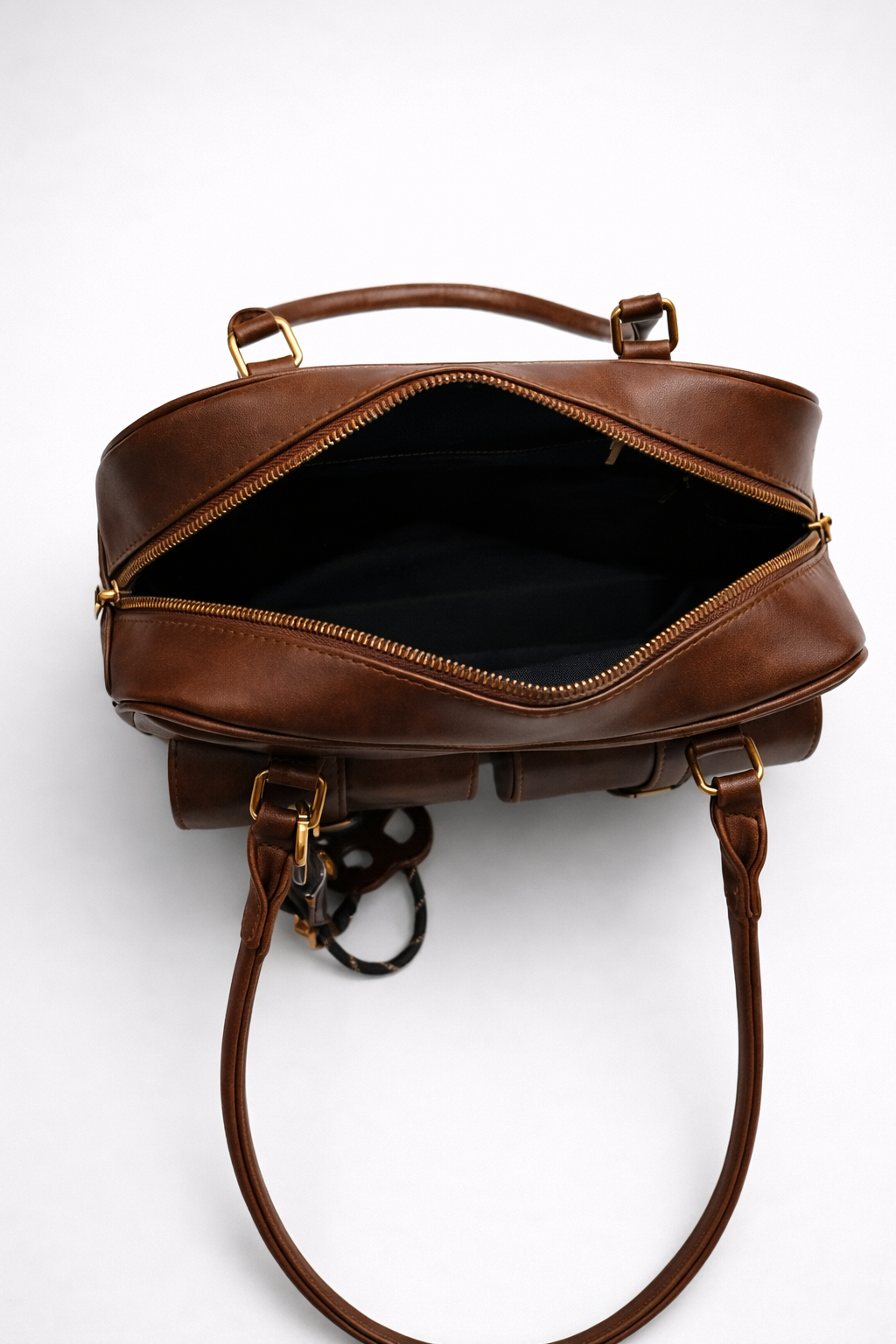 Women's Multi-Pocket Shoulder Bag - Stylish and Functional Design