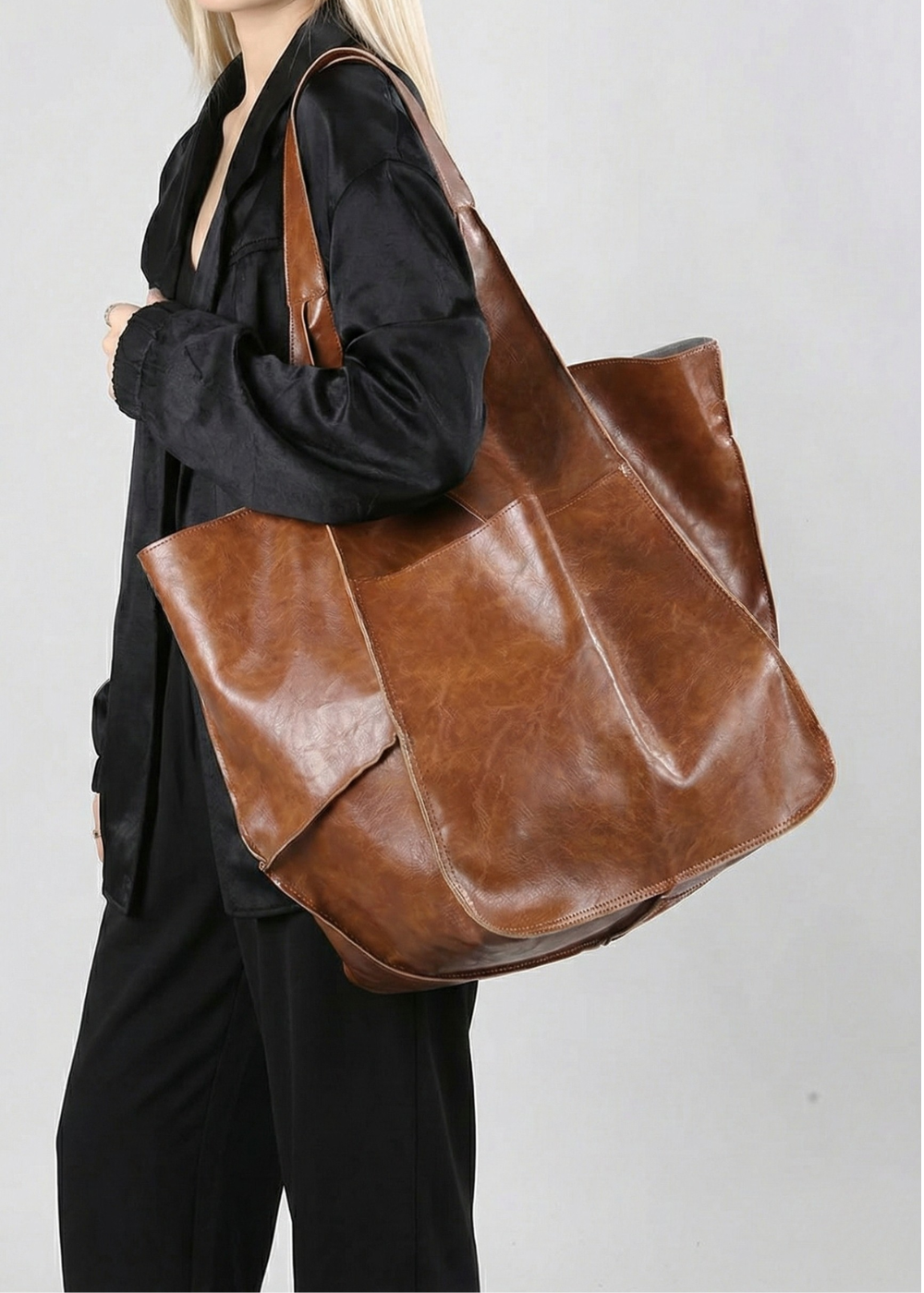 Spacious Extra Large Work Tote Bag - Ideal for Office and Daily Use