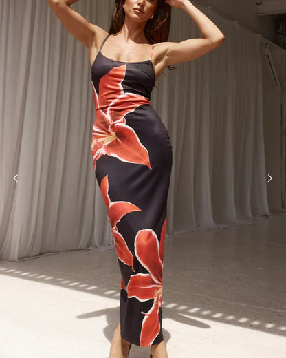 Mckayla | Maxi Dress with Floral Print