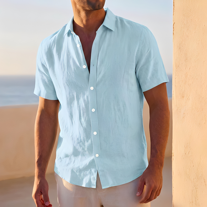 Jassen - Loose Button-Up Shirt for Men