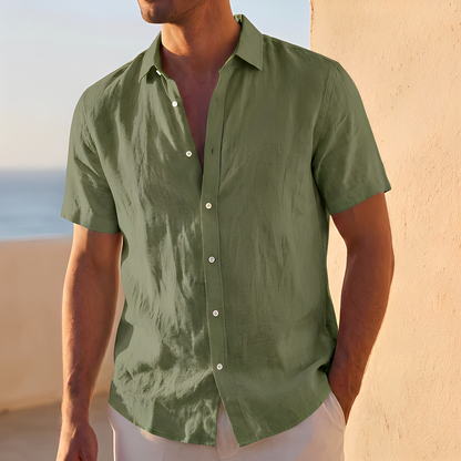 Jassen - Loose Button-Up Shirt for Men