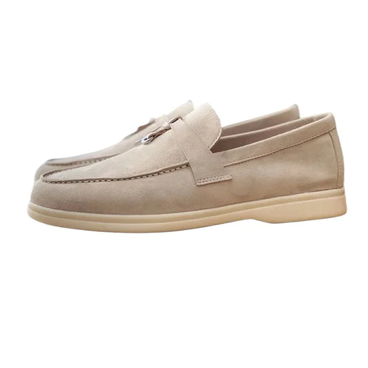 Women's Suede Loafers - Stylish and Comfortable Footwear for Everyday Wear