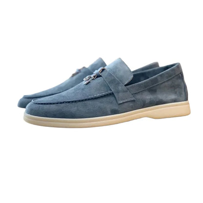Women's Suede Loafers - Stylish and Comfortable Footwear for Everyday Wear