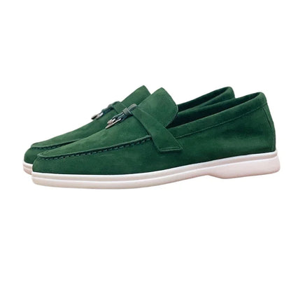 Women's Suede Loafers - Stylish and Comfortable Footwear for Everyday Wear