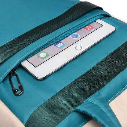 Versatile Oxford Everyday Tote-Pack Backpack for Daily Use