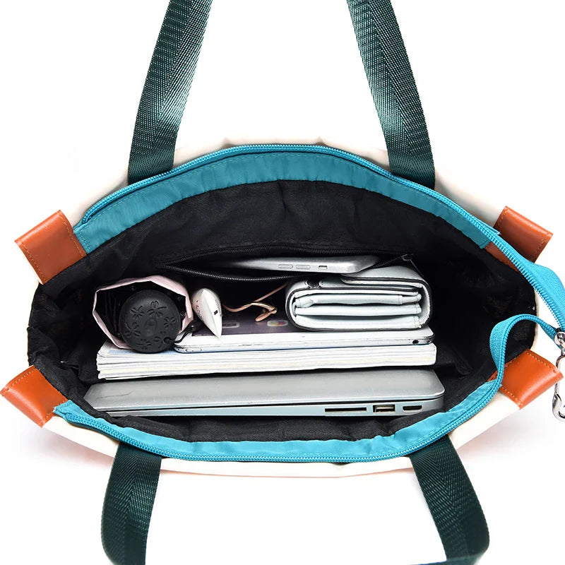 Versatile Oxford Everyday Tote-Pack Backpack for Daily Use