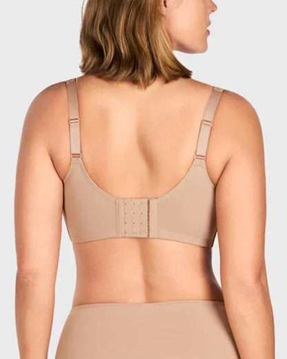 Comfortable Plus Size Full Coverage Cooling Minimizer Bra for Enhanced Support