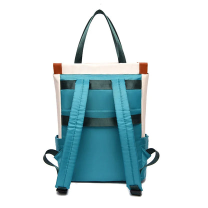 Versatile Oxford Everyday Tote-Pack Backpack for Daily Use