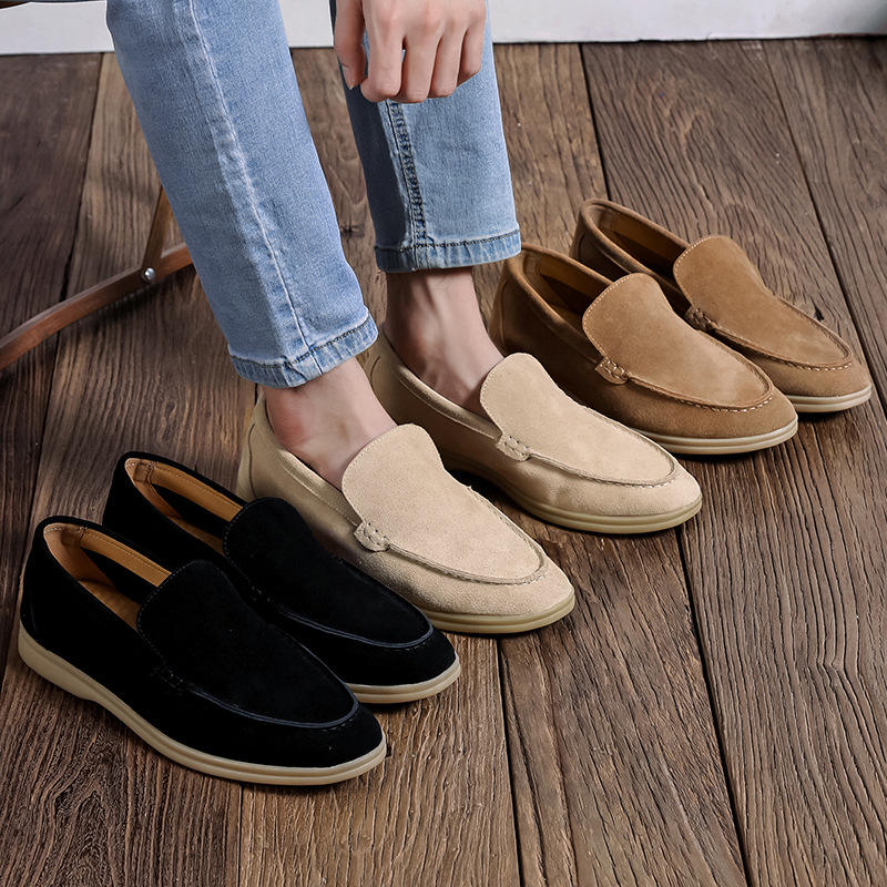 Men's Premium Suede Loafers - Stylish and Comfortable Footwear