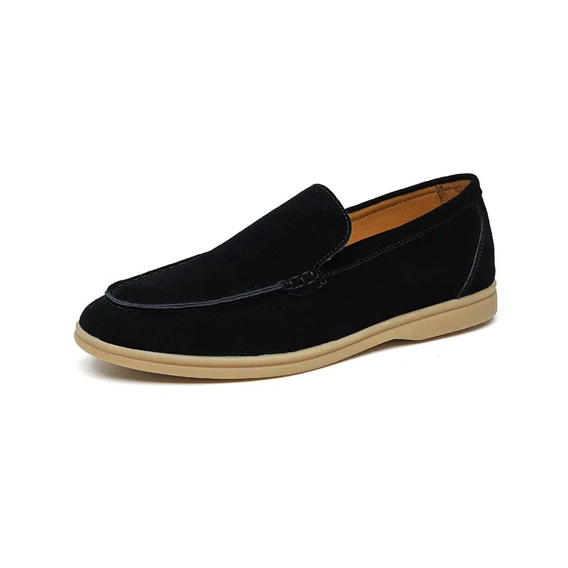 Men's Premium Suede Loafers - Stylish and Comfortable Footwear