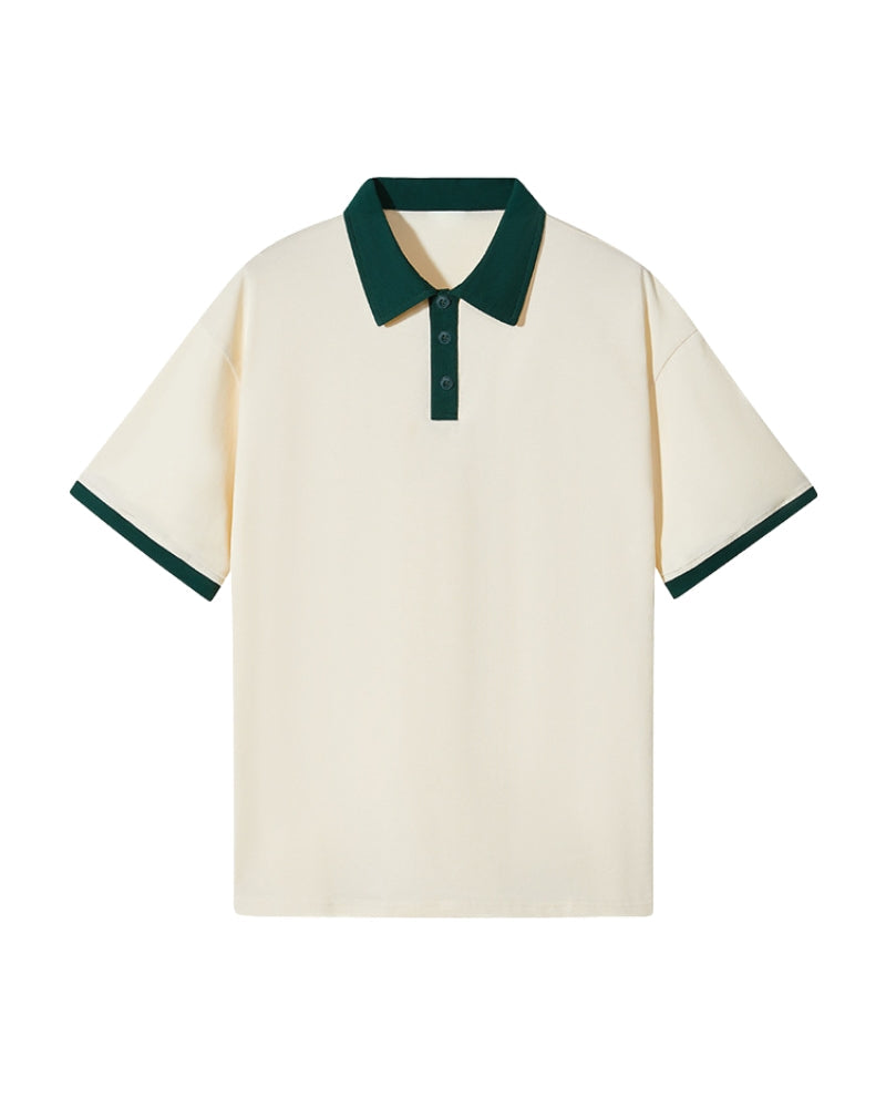Men's Classic Short Sleeve Polo Shirt - Versatile Casual Wear