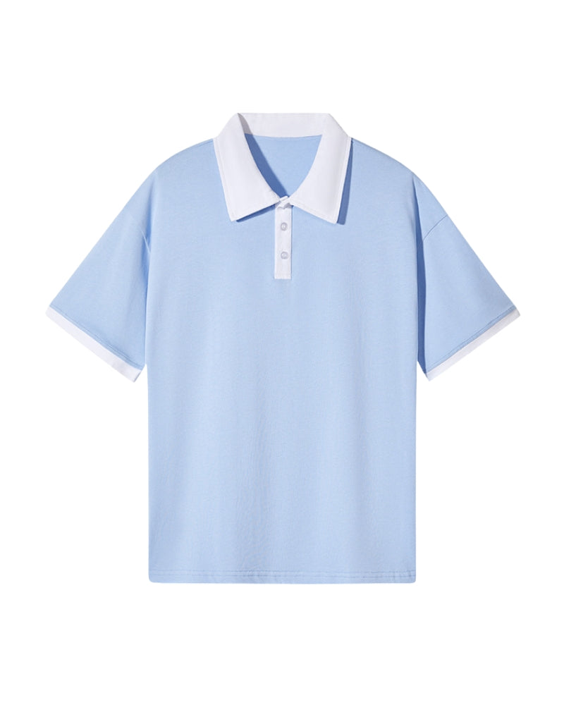 Men's Classic Short Sleeve Polo Shirt - Versatile Casual Wear