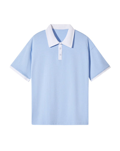 Men's Classic Short Sleeve Polo Shirt - Versatile Casual Wear